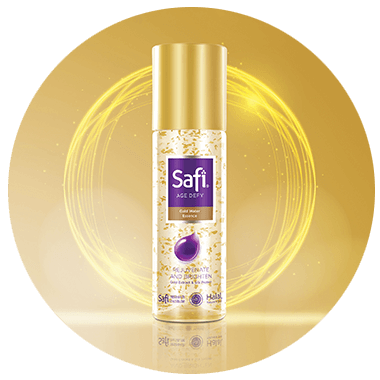 safi age defy gold water essence